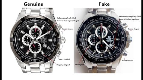 casio edifice watches fake